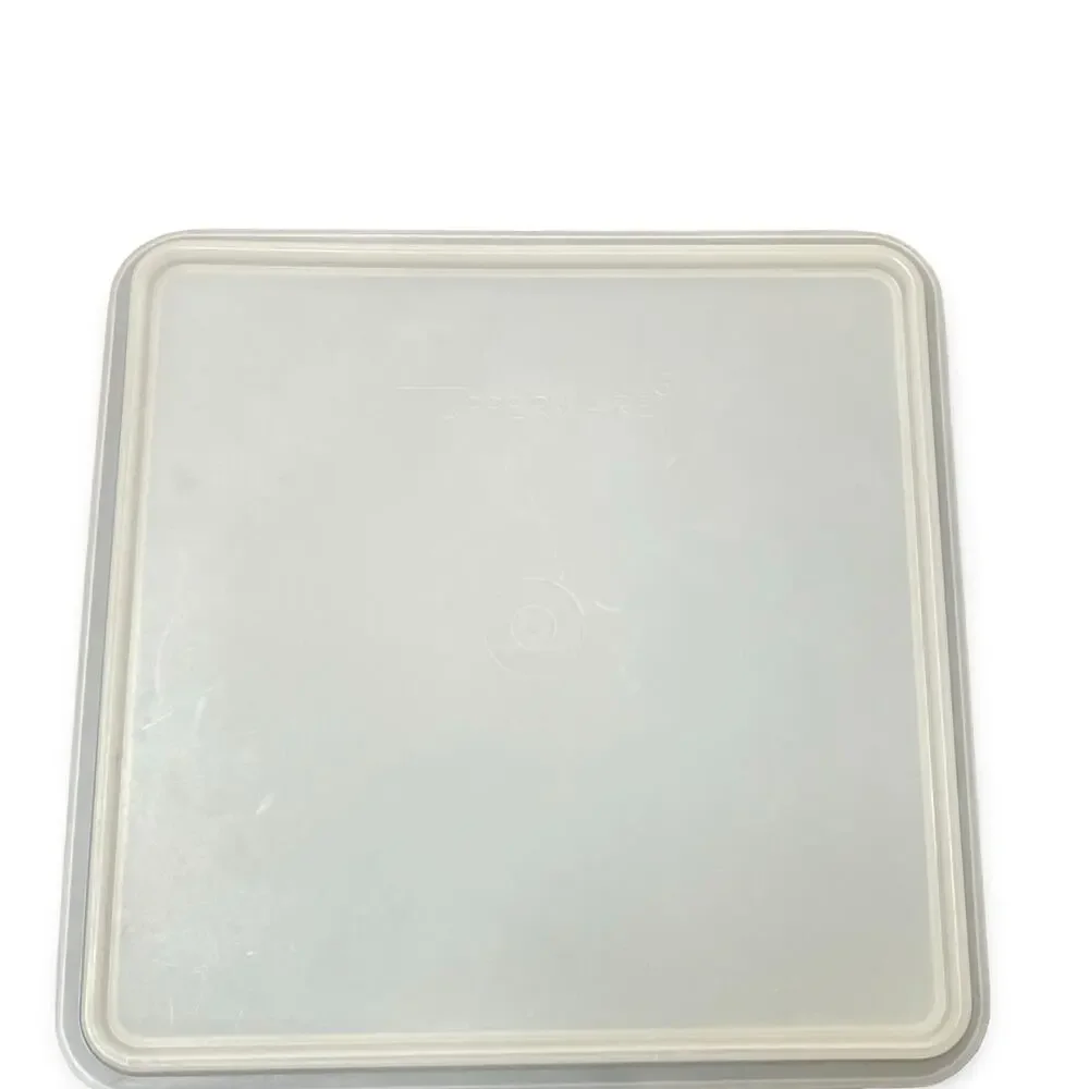 Tupperware 515 Replacement Lid Square Storage 9